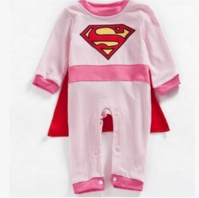 Disfraz de Superwoman Manga Larga1