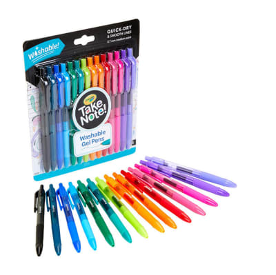 Bolígrafos de gel lavables 14 unidades crayola
