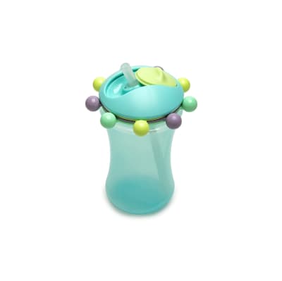 Vasos con Pajilla Melii Celeste 1