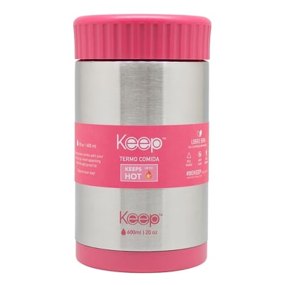 Termo Térmico Keep Fucsia 600 mL