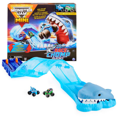 Monster Jam Mini Megalodon Pista De Carreras1