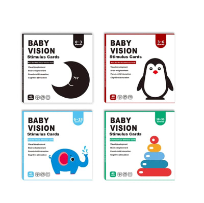 Pack de Tarjetas de estimulación Visual de 0-36 meses1