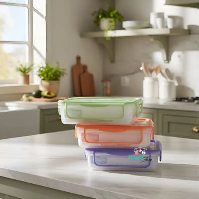 Contenedor 600 ml Hermético Rectangular Keep2
