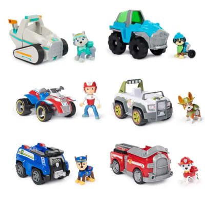Paw Patrol Vehículo Figuras Niños