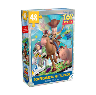 Puzzle Toy Story Metalizado 48 piezas