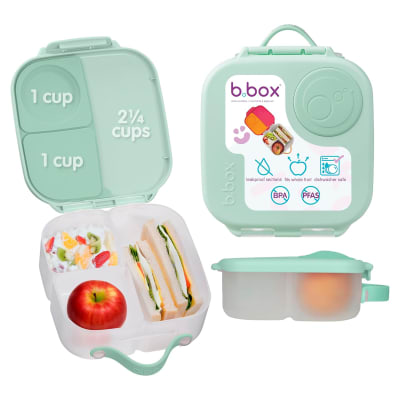 Mini Lonchera con Divisiones Antiderrames Bbox - Spearmint