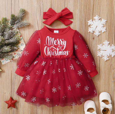 Vestido de Navidad Bebe1