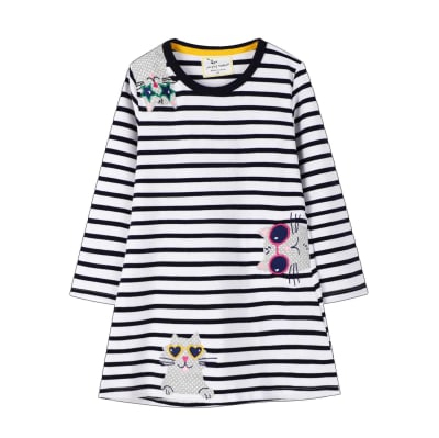 Vestido Manga Larga Gaticos