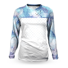 JERSEY MUJER LOOSE RIDERS Aqua