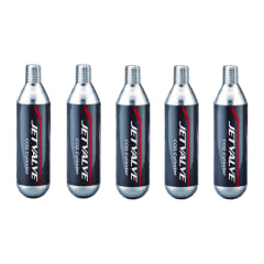 5 Cilindros de CO2 de 16 g Jetvalve Weldtite