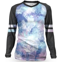 JERSEY MUJER LOOSE RIDERS Varsity Aqua
