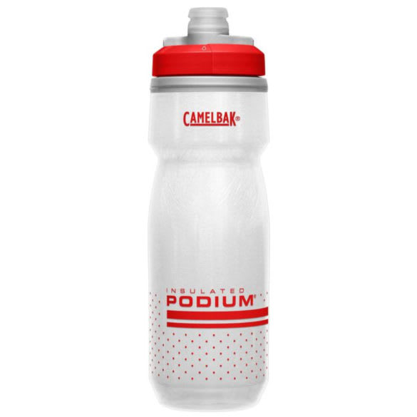 Botella Podium Chill 21oz, Fiery Red/White1