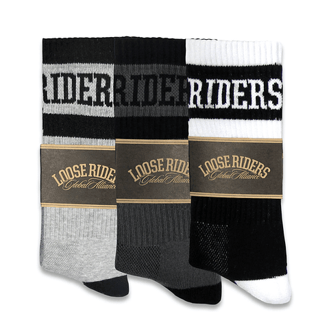 CALCETIN LOOSE RIDERS 3 PACK CLASSIC2