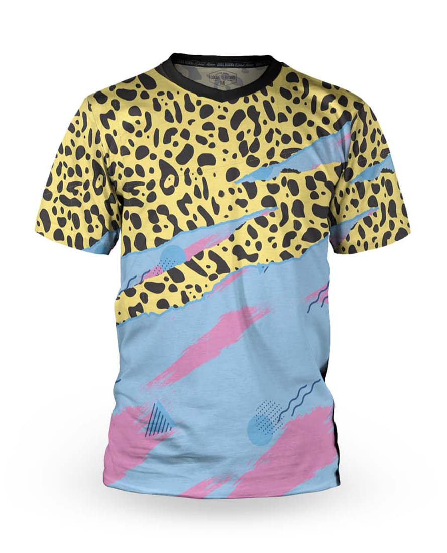 JERSEY MANGA CORTA HOMBRE LOOSE RIDERS Shred Leopard-s1