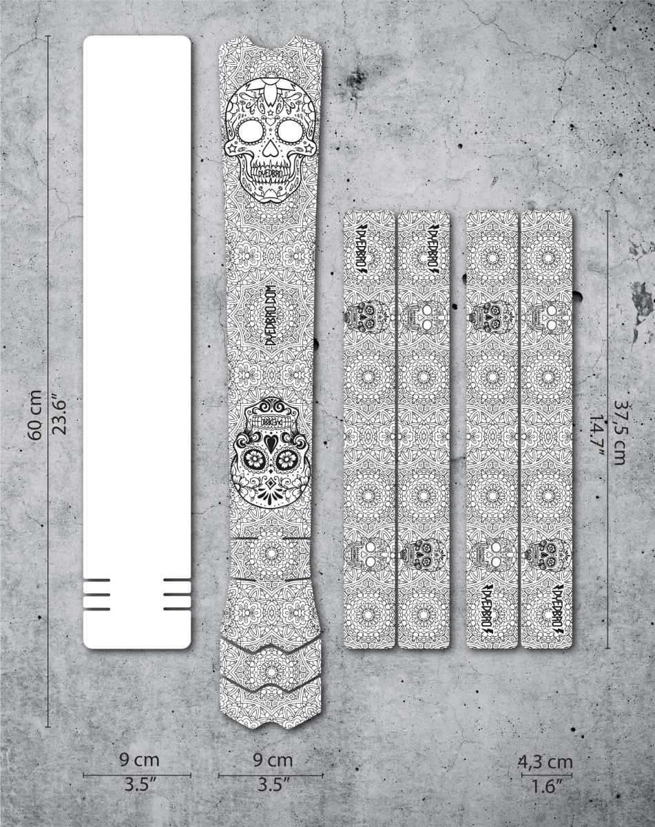 Protector Cuadro Pro Full dia de Muertos Black5