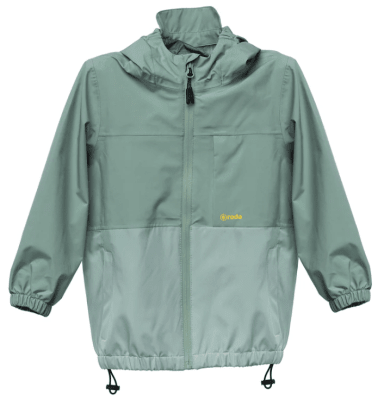 IMPERMEABLE VERDE