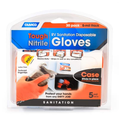 Guantes de Descarga Desechables 30 UNID. Naranjos CAMCO