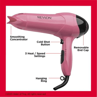 SECADOR DE PELO MORADO 1875 W REVLON