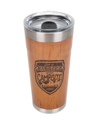 Vaso, Wood Grain, 20 oz, Camco