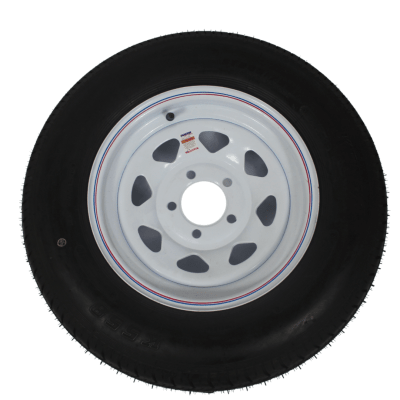 NEUMATICO ST 205/75 D14 CON LLANTA BLANCA 5 PERNOS