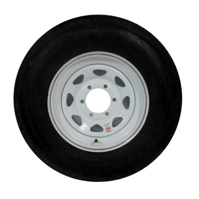 NEUMÁTICO CON LLANTA ST 225/75 R 15 6 PERNOS BLANCA