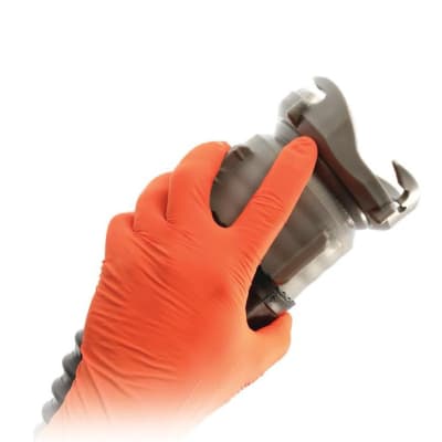 Guantes de Descarga Desechables 30 UNID. Naranjos CAMCO