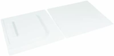 Juego de Puerta Deslizante Mosquetero Blanco CAMCO