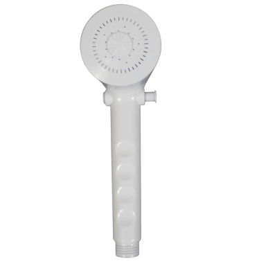 CABEZAL DE DUCHA CON MANGUERA WOLF PUP, BLANCO