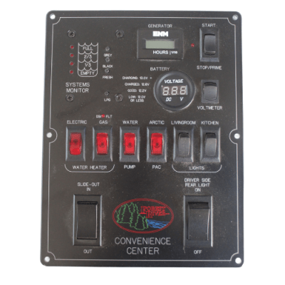 Panel de control completo, Forest River, M1640