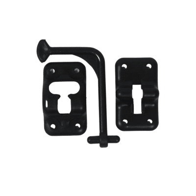 SOPORTE PUERTA NEGRO PLÁSTICO