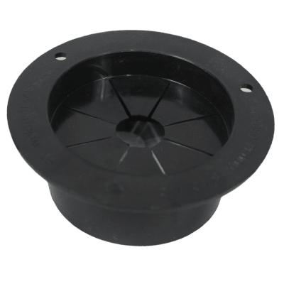 ENTRADA ELECTRICA EMPOTRABLE 7 cm SIN TAPA NEGRA