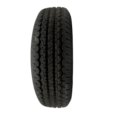 NEUMÁTICO CON LLANTA ST 225/75 R 15 6 PERNOS BLANCA
