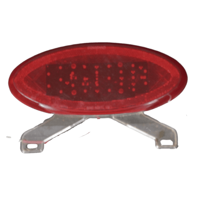 FOCO TRASERO OVALADO, LED, PATENTE, COMMAND