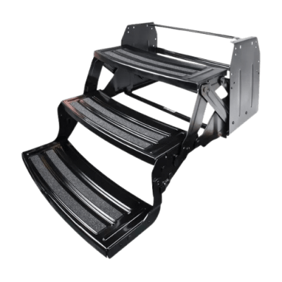 PISADERA 3 PELDAÑOS, NEGRA, LIPPERT