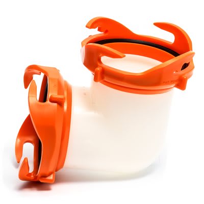 Adaptador para tanque portátil 90°