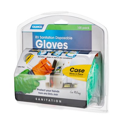 Guantes de Descarga Desechable 100 UNID. Verdes CAMCO