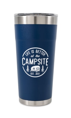 Vaso, Painted Navy, 20 oz, Camco