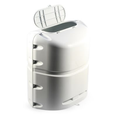 Cubierta de Gas Simple 5KG, Blanco