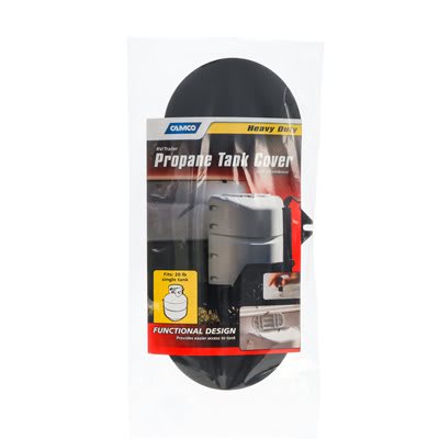 Tapa de Cubierta de Gas 5KG Negra CAMCO