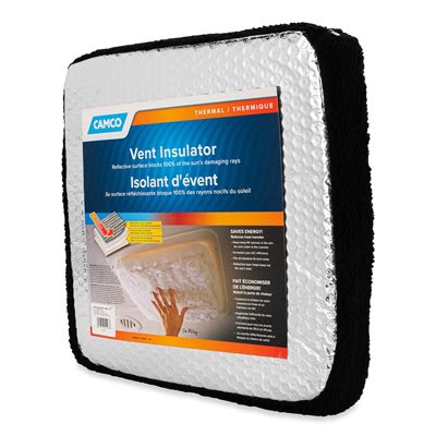 Aislante de claraboya con aluminio, negro