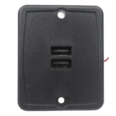 USB DUAL NEGRO, SIN LED