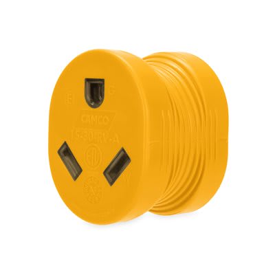Adaptador eléctrico 15 AM / 30 AF, pequeño