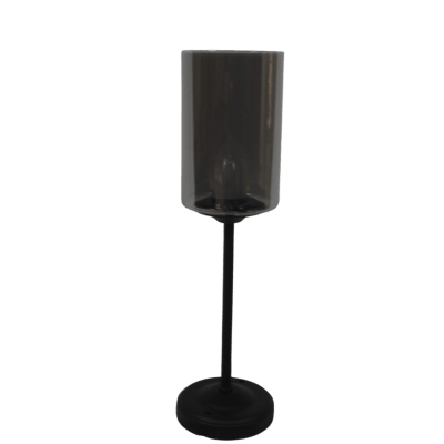 LAMPARA LARGA NEGRA, 12 V