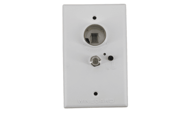 AMPLIFICADOR DE SEÑAL ANTENA C/TOMA 12 VOLS BLANCO