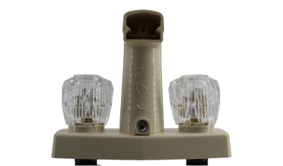 LLAVE PARA TINA Y DUCHA  ALMENDRA