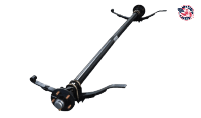 EJE 2000 LB, 5 PERNOS, 95 - 80 (241.3 - 203.2 CM), SIN FRENO, SLIPPER SPRING