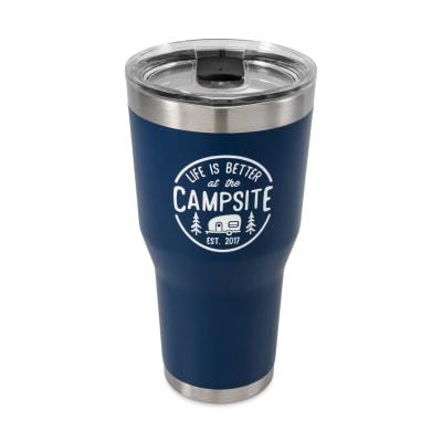 Vaso grande, Painted Navy, 30 oz, Camco