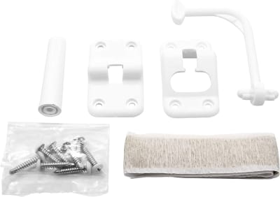 Kit de Soporte de Puerta 90° Blanco CAMCO