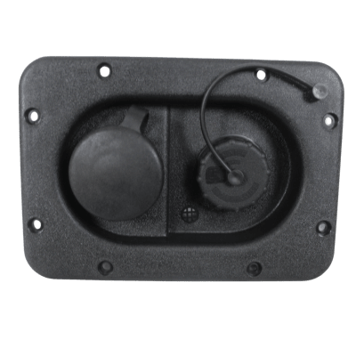 ENTRADA DE AGUA FRESCA Y CIUDAD WOLF PUP, NEGRA