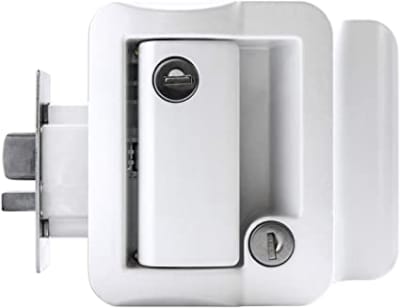 CERRADURA FIC TRAVEL TRAILER, BLANCO